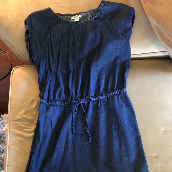 Old Navy Dresses & Skirts - Soft Denim Dress ties at waist Old Navy S